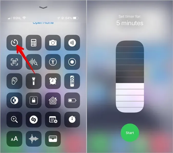 Quick Timer Slider 