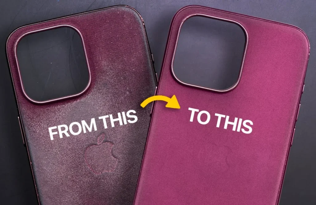 iPhone Case Cleaning