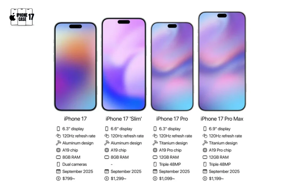 iPhone 17 series 