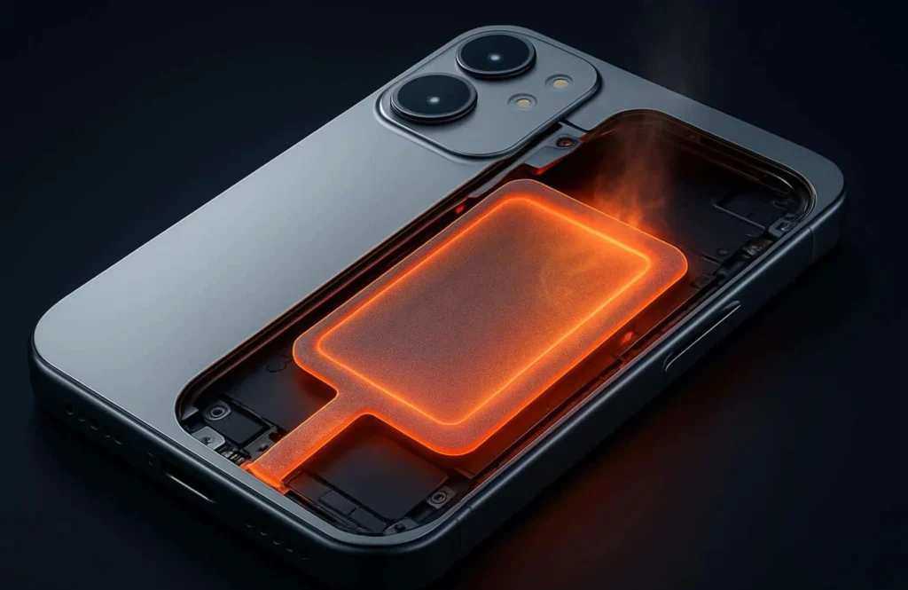 Phone 17 Pro Vapor Chamber